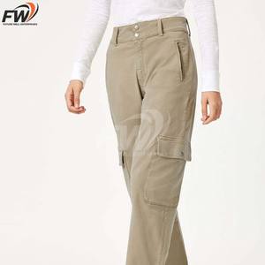 กางเกงคาร์โก้ขายส่ง แบบกำหนดเองได้ ยอดนิยม สไตล์ฮิต มีกระเป๋า เอวสูง ระบายอากาศได้ดี ผลิตจากผ้าฝ้าย สำหรับผู้ชาย - Product Image 3