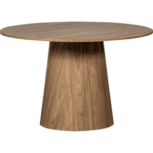 Table à manger ronde moderne CHANDNI CCMIF 439 en bois massif avec base et plateau en bois massif, 6 places, assemblage requis pour usage domestique - Product Image 4