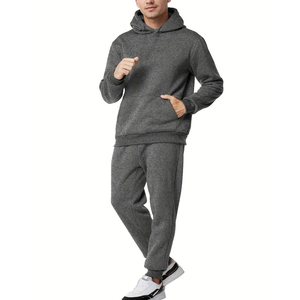 Chándal Deportivo de Alta Calidad 100% Algodón para Hombre, Diseño Sólido, para Correr, para Uso Invernal, Personalizable - Product Image 3