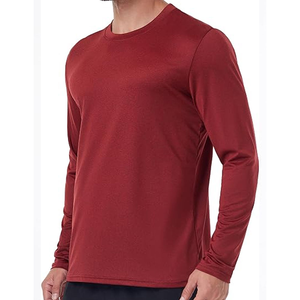 Camiseta de entrenamiento de manga larga para hombre, de secado rápido, que absorbe la humedad, elástica en 4 direcciones, para gimnasio, entrenamiento, capa base atlética - Product Image 4