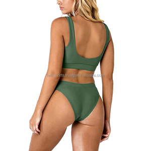 À la mode doux flore graphique 2 pièces Bikini maillots de bain ensemble filles décontracté mignon maillot de bain été Hawaii vêtements de plage 2025 - Product Image 2