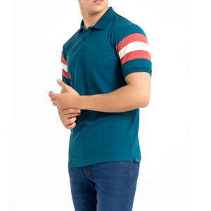 Polo de sport 100 % coton, vente en gros, nouveau polo pour homme, échantillon gratuit, manches courtes avec impression et broderie personnalisées - Product Image 4