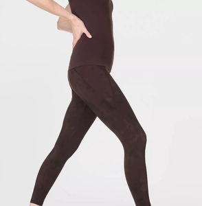 Leggings décontractés en polyester et élasthanne, pantalon taille haute pour femme, coupe ajustée, leggings doux comme du beurre avec poches - Product Image 2