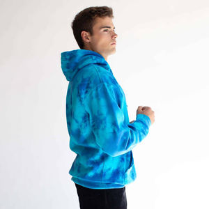 Sudadera con Capucha Oversize Tie Dye 2026 con Logotipo Personalizado, Transpirable, 100% Algodón, Estilo Urbano, con Estampado y Relieve para Hombre - Product Image 3