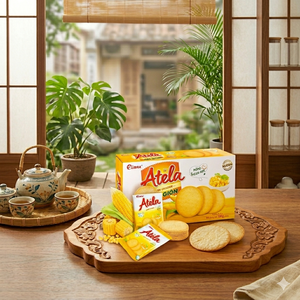 Offer Sampling service Libra Atela Corn Cracker 150g Halal Sweet Salty Taste Low-Fat ODM OEM Vietnam Direct Factory - Product Image 3