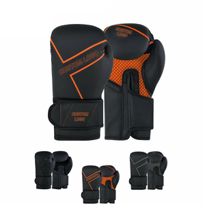 Nuevos Guantes de Boxeo de Piel Genuina al por Mayor, Equipo de Combate, Diseño Personalizado con Logotipo, Absorción de Humedad, Cierre con Cordones - Product Image 1