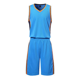 Ensemble d'uniformes de basketball en gros pour adultes – Maillot et short respirants personnalisables - Product Image 1