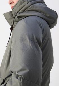 แจ็กเก็ตขนเป็ดสไตล์ไฮสตรีทของผู้ชายสินค้าออกใหม่เสื้อแจ็คเก็ตเนื้อหนาอบอุ่นคอปกตั้งไซส์ใหญ่พิเศษสำหรับฤดูหนาวโลโก้ตาม2024 - Product Image 6