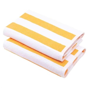Toallas de Playa Personalizadas de Microfibra al por Mayor con Logotipo, Toalla de Playa a Rayas con Impresión Personalizada, Toalla de Secado Rápido - Product Image 2
