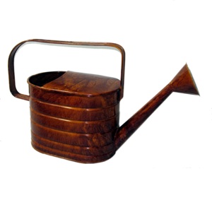 Arrosoir en métal antique finition rustique tendance, haute qualité, pour décoration de jardin extérieur, taille personnalisable - Product Image 6