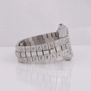 Reloj HipHop con Diamantes Moissanite VVS1, Suministro Directo de Fábrica al Por Mayor a un Precio Accesible de un Fabricante Indio - Product Image 4