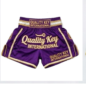 Pantalones Cortos de Muay Thai de Secado Rápido para Competición, Transpirables, Unisex, para Boxeo y MMA - Product Image 5