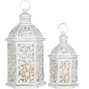 Wholesale <b>Mini</b> Handmade Moroccan <b>Lantern</b> Eco-Friendly Durable Rustic Candle Holder Vintage Style Iron Customizable Color & Size - Product Image 4