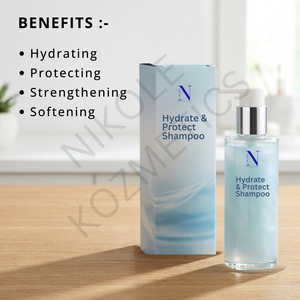 Champú Gel Hidratante y Protector para Cabello Seco y Dañado, Tratamiento Nutritivo, Control del Frizz, Concentrado - Product Image 3