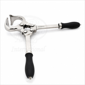 Castrador sin sangre Burdizzo de acero inoxidable de 12 pulgadas con mangos de plástico, pinza veterinaria para castración de ganado, ovejas y cabras - Product Image 2