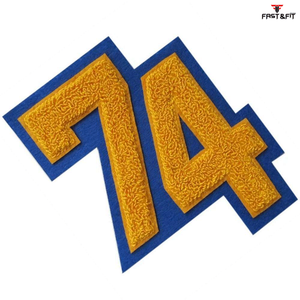 Parche Bordado 3D de Material PU de Alta Calidad con Borde Adhesivo Merrow, Precio al por Mayor, Hecho en Pakistán para Uso en Ropa y Sombreros - Product Image 3