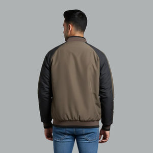 Chaqueta Bomber Personalizada para Hombre, Directo de Fábrica, Transpirable e Impermeable, Estilo Hip Hop para Invierno, Precio al por Mayor - Product Image 3