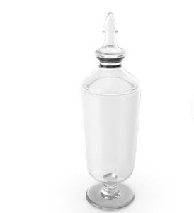 Modern Customized Clear Glass Cremation Urn Hand Blown <b>Memorial</b> Jar Transparent Ashes Keepsake Decorative Container - Product Image 4