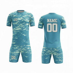 Conjunto de Uniforme de Fútbol Profesional para Hombre, Camiseta, Pantalones Cortos y Calcetines, Sublimación Personalizada, Equipación de Equipo - Product Image 1