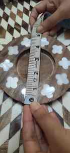 Bandeja de Servir Personalizada de Alta Calidad Hecha a Mano con Incrustaciones de Hueso Natural, Ecológica para Hogares, Restaurantes y Hoteles - Product Image 2