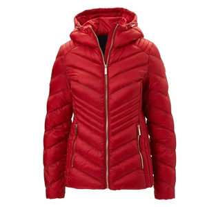 Chaqueta de plumón acolchada de moda para mujer 2026, abrigo grueso y cálido tipo burbuja, precio mayorista OEM, ventilada, precio económico - Product Image 2