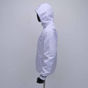 High Quality Customized Lightweight Men's Hooded Winter Sweatshirt 100% Cotton Fabric Ventilated Breathable Zip Retro Design - Product Image 4