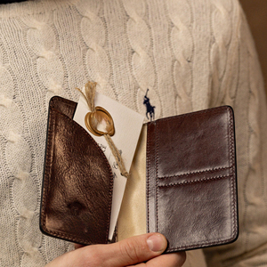 Classic Genuine Leather Fashion Passport Holder Daily Custom Travel <b>Wallet</b> <b>RFID</b> <b>Blocking</b> Passport Cover Case Card Organizer - Product Image 5