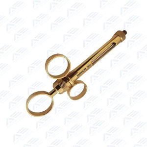 Jeringa de Aspiración Quirúrgica Dental con Logotipo OEM a Color, Precisa y de Primera Calidad, con Anillo de Pulgar Chapado en Oro - Product Image 3