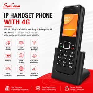 โทรศัพท์ตั้งโต๊ะ VoIP ระดับมืออาชีพ 4G LTE รุ่น SC-9088-IP4G - Product Image 4