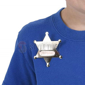 Insignias Profesionales de Acero, Construcción Duradera con Pin de Seguridad para un Fijado Seguro - Product Image 5