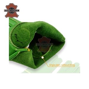 Gants de travail robustes pour hommes et femmes, en cuir de vachette 11 oz, cuir de chèvre épais, gants de sécurité pour hommes et femmes - Product Image 6