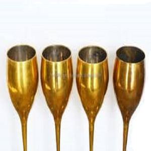 Handmade Brass <b>Wine</b> <b>Goblet</b> Vintage Engraved Chalice Metal Drinking Cup Antique Barware Wedding Gift Classic Decorative Tableware - Product Image 1