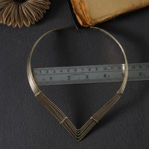 สร้อยคอรูปตัววีสีเงิน สร้อยคอหลายเส้น เครื่องประดับสไตล์มินิมอล - Product Image 6