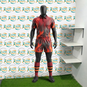 Maillots et shorts de rugby sur mesure de haute qualité pour hommes et femmes, vente en gros, uniformes d'équipe de qualité supérieure à prix avantageux - Product Image 2