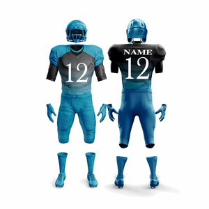 Uniforme de football américain sur mesure de qualité supérieure, design personnalisé, sublimation, meilleur tissu, vente en gros d'uniformes de football américain - Product Image 4