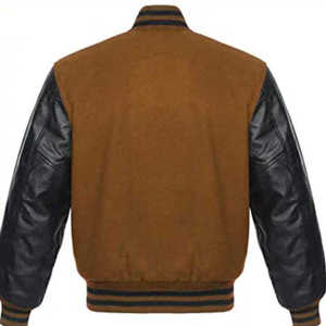 Chaqueta Varsity de Lana 100% Personalizada para Hombre, Diseño Invernal, Estilo Urbano, Manga Regular - Product Image 5