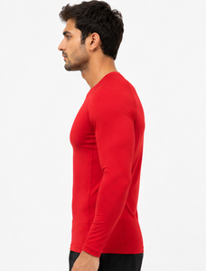 Yoga <b>Compression</b> T-<b>Shirt</b> <b>Men</b> Workout Exercise <b>Compression</b> Rash Guard <b>Men's</b> Base Layer Sportswear Slim T <b>Shirt</b> Crew Neck Long - Product Image 4