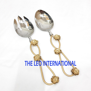 Juego de Cubiertos de Acero Inoxidable Color Oro Rosa con Cuchara, Tenedor y Cuchillo para Fiestas y Restaurantes - Product Image 2