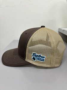 หมวกแก๊ปทรงทรัคเกอร์ 6 แผง ระบายอากาศได้ดี สำหรับผู้ใหญ่ พร้อมป้ายทอแบบปรับแต่งได้ ผลิตในเวียดนาม สไตล์วัยรุ่น เหมาะสำหรับการตั้งแคมป์ - Product Image 2