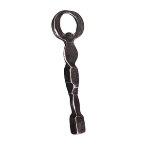 Nuevo abridor de botellas de hierro con acabado en polvo negro en forma de hoja para decoración de bar, accesorios de bar, sacacorchos de vino, para regalo. - Product Image 5