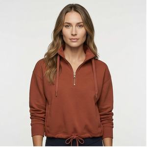 Sweat-shirt professionnel brodé en molleton de coton et polyester respirant, anti-plis, style personnalisé, collection hiver, vente chaude - Product Image 1