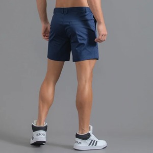 Pantalones cortos informales de verano para hombre 2024 Slim Fit Sexy Color sólido puro algodón impermeable Cargo Shorts hombre liso teñido - Product Image 3