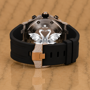 High End Moissanite Diamond Watch Men VVS Stones Full Pave Luxury Bracelet Watch - Product Image 4
