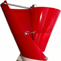Aerogenerador de Eje Vertical Tipo V de 2KW, 3KW, 5KW, Bajo Ruido, Generador Eólico Maglev para Sistema de Energía Híbrido Comercial