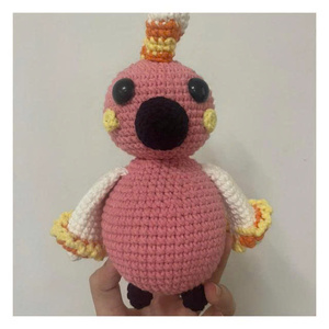 Llavero de animales de ganchillo Amigurumi, lindo juguete de peluche hecho a mano, regalo con logo personalizado para niños, amantes, recuerdo de vacaciones - Product Image 4