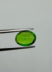 Pierre précieuse naturelle de tsavorite grenat, taille ovale, verte, lisse, pierre de bijoux verte vibrante pour collectionneur, 2,24 ct - Product Image 5
