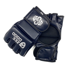 OEM Service Men MMA PU Boxing Gloves Pakistan Made Durable Material Best Price Men <b>Half</b> Finger MMA Gloves - Product Image 3