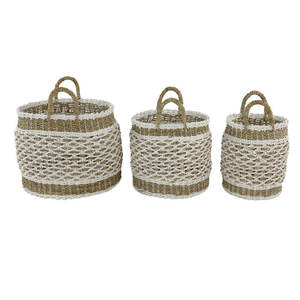 ตะกร้าพลาสติกสำหรับจัดเก็บของตกแต่งบ้านที่ทันสมัย - Product Image 6