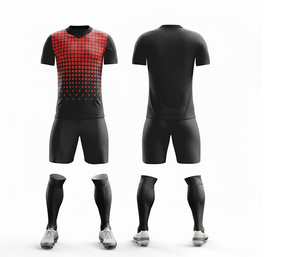 Uniformes de Fútbol Sublimados para Jóvenes – Kits Personalizados para Equipos |   Tallas para Hombres, Mujeres y Jóvenes |   Ropa Deportiva Ligera de Secado Rápido para Entrenamiento - Product Image 2