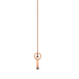 Personalized Name Pendant Necklace in Fine Jewelry Style Custom <b>Letter</b> Design for Women Meaningful Everyday Gifts - Product Image 2